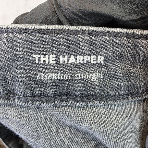 AG Adriano Goldschmied Jeans Womens 30R Gray The Harper Slim Fit Stretch Denim - Picture 9 of 12